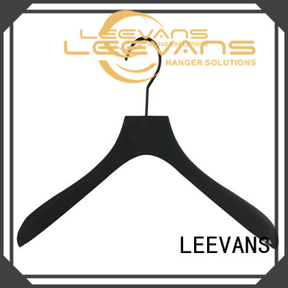 LEEVANS plywood timber coat hangers factory for pants