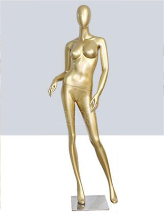 product-LEEVANS-Factory wholesale Gold Woman Mannequin Standing And clothing shop display female man