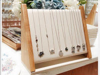 OEM High Creative Chinese New Wooden Necklace, Earrings Display Props Holder