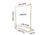High-quality clothes display stand Supply