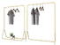 Wholesale clothes display stand for business