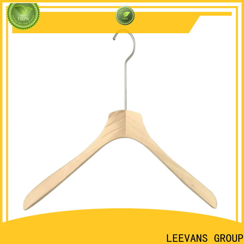 LEEVANS free buy wooden clothes hangers for business for pants