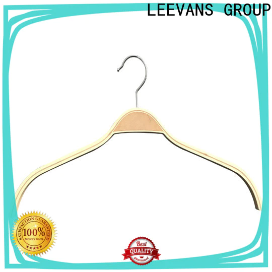 Latest ladies coat hangers solid manufacturers for clothes