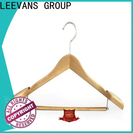 LEEVANS oem black wooden hangers wholesale Supply for children