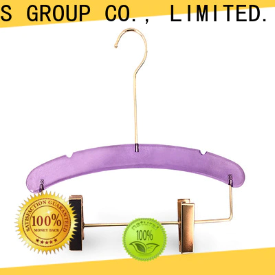 LEEVANS Custom clear acrylic hangers Suppliers for casuals