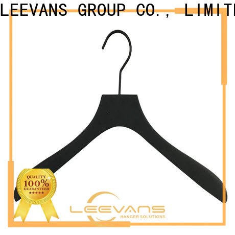 LEEVANS slip ladies coat hangers manufacturers for kids