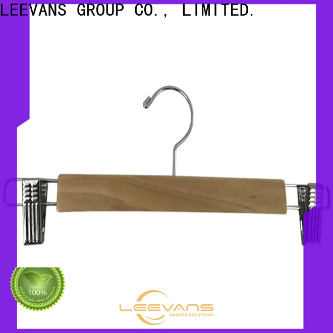 LEEVANS quality childrens wooden hangers Supply for kids