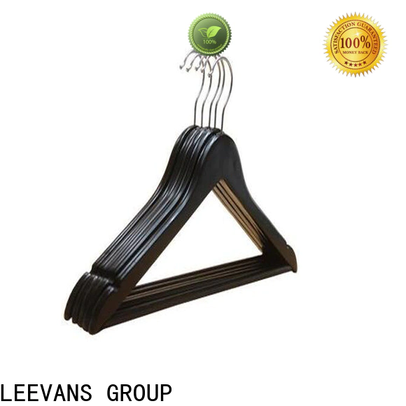 High-quality wide wooden hangers ultra factory for clothes