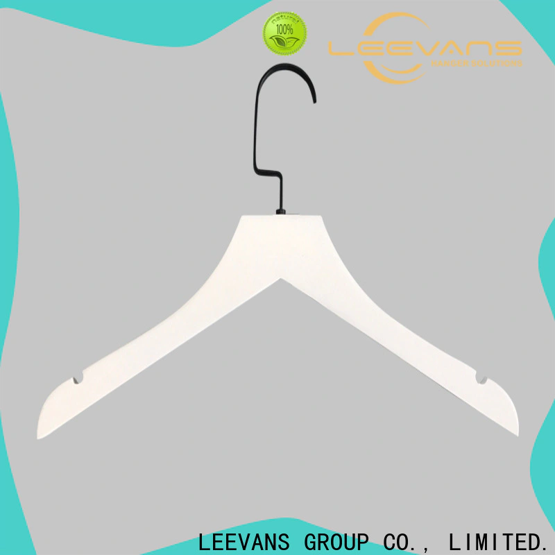 LEEVANS New wooden shirt hangers manufacturers for clothes