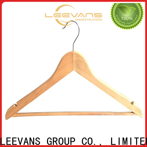 LEEVANS non wooden coat hangers with clips company for kids