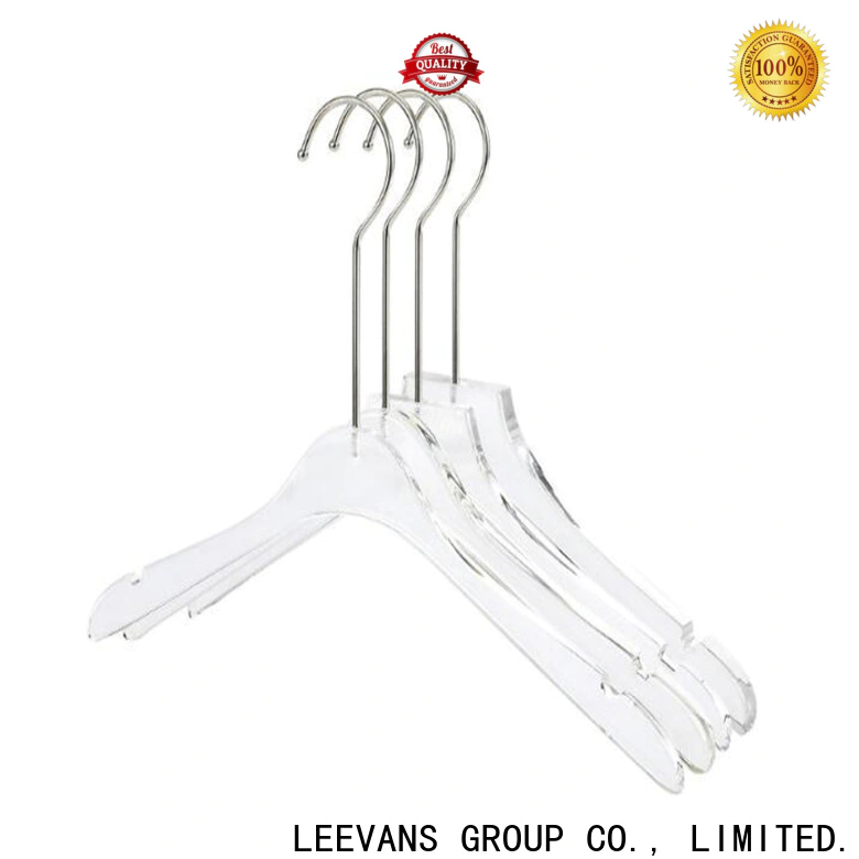 Latest acrylic coat hangers saving Suppliers for suits