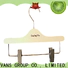 Top infant wooden hangers thin Supply for clothes