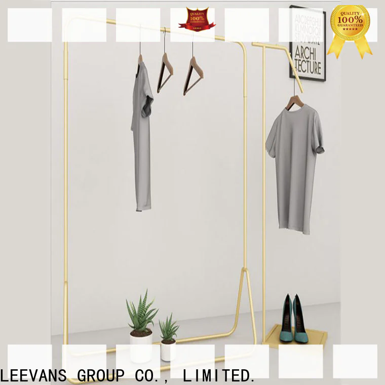 LEEVANS Top clothes display stand factory