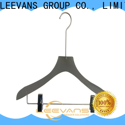 LEEVANS luxury clothes hanger clips factory for jackets