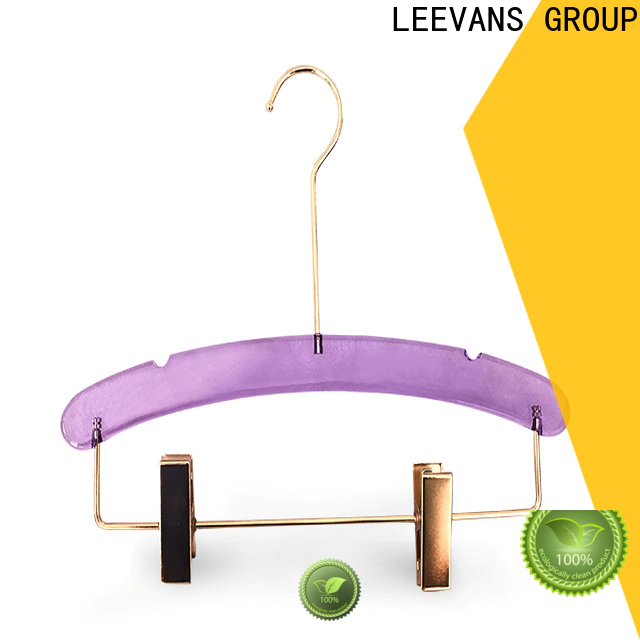 LEEVANS Top clear clothes hangers factory for casuals