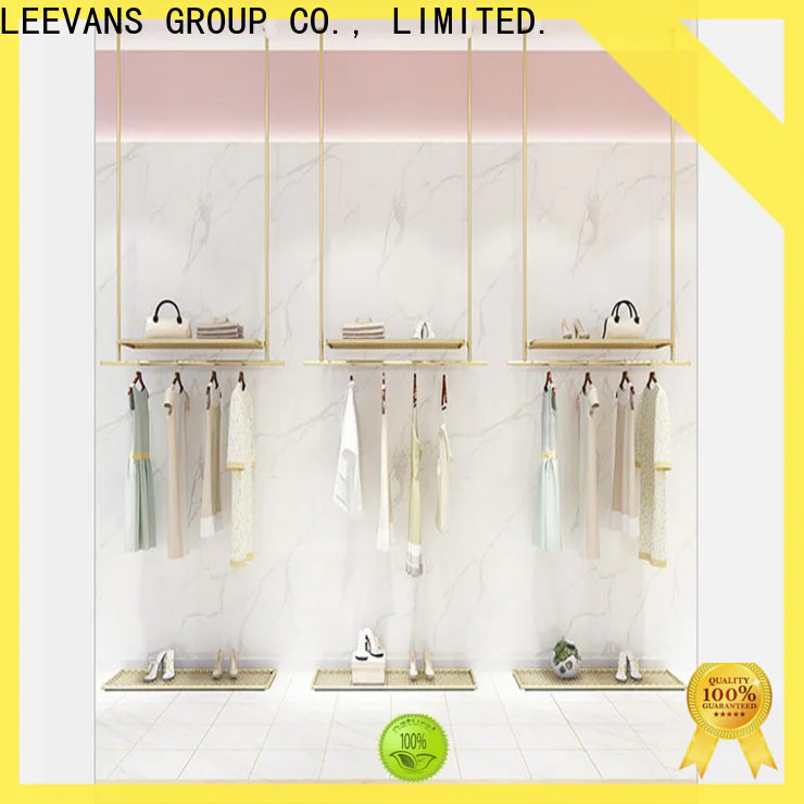 LEEVANS Custom clothes display stand Suppliers