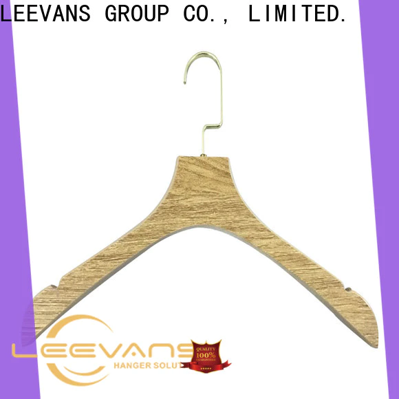 LEEVANS home white wood hangers bulk manufacturers for kids