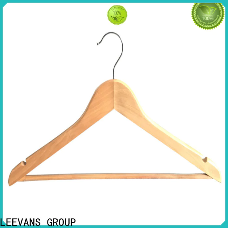 LEEVANS Wholesale white hangers company for clothes