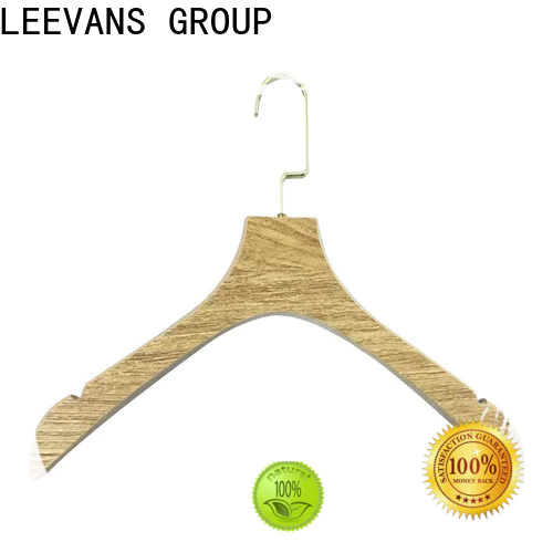 Latest cheap white wooden hangers hotel factory for pants