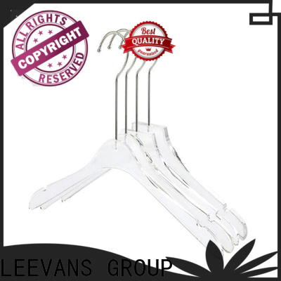 Top clothes hanger clips plexiglas for business for pant