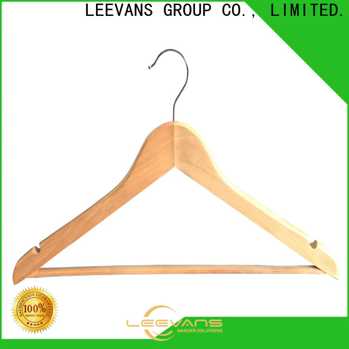 LEEVANS free black coat hangers for business for kids