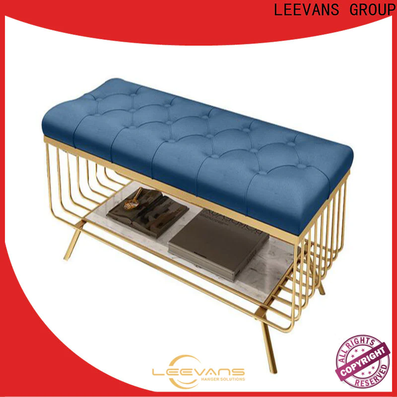 LEEVANS clothing shop seating manufacturers