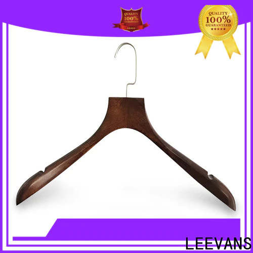 LEEVANS ultra wood clothes hangers wholesale for business for children