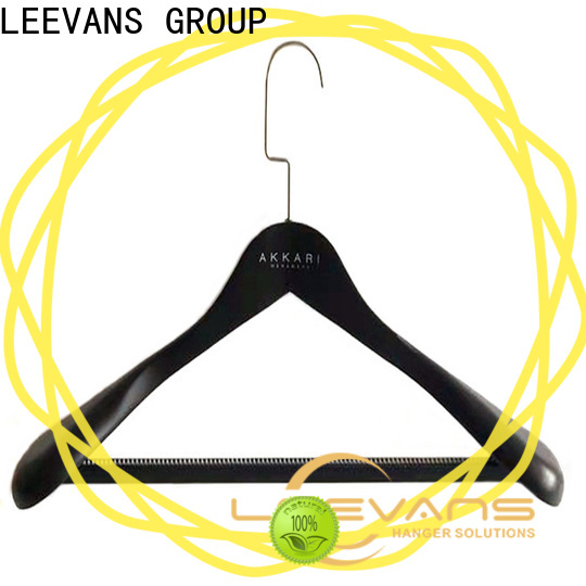 High-quality branded coat hangers logo Suppliers for pants
