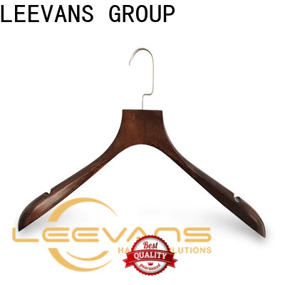 LEEVANS design non slip wooden hangers Suppliers for kids