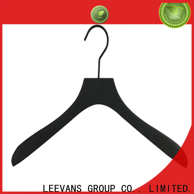 LEEVANS Latest wooden cloth hanger manufacturers for skirt