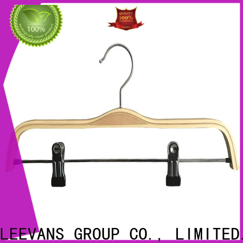 LEEVANS Best dark wood hangers company for kids