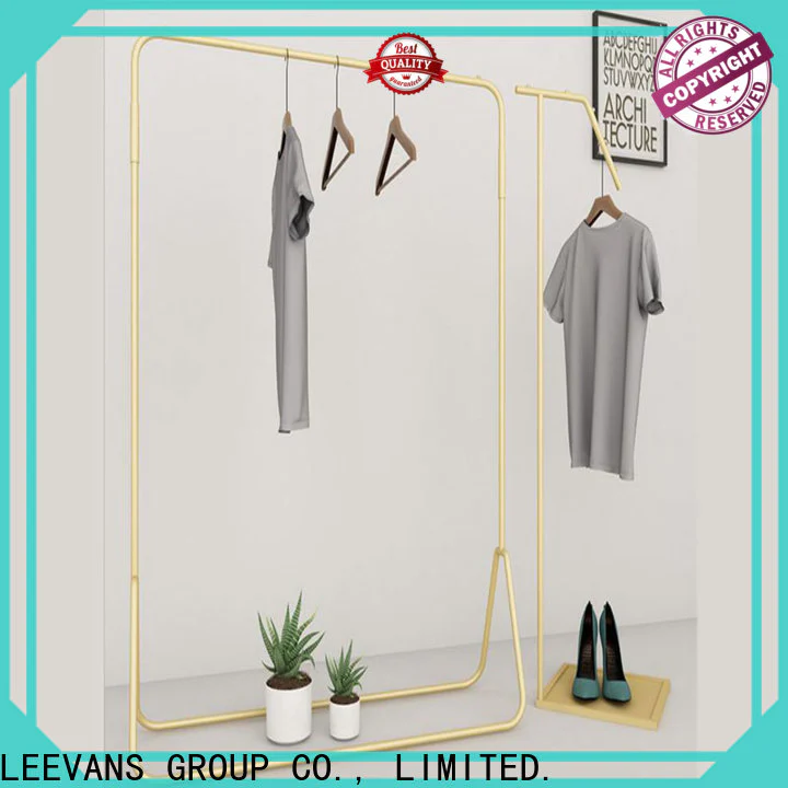 LEEVANS Wholesale clothes display stand factory