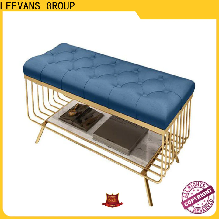 LEEVANS clothing shop seating manufacturers