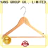Wholesale slim wooden hangers for business