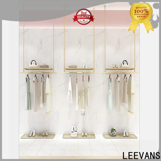 LEEVANS Latest clothes display stand manufacturers