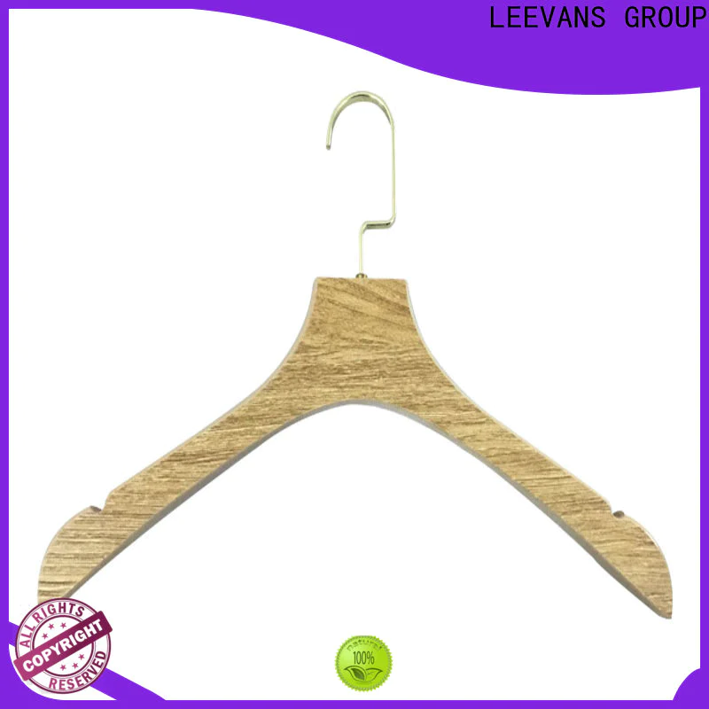 LEEVANS Best wooden hangers wholesale factory
