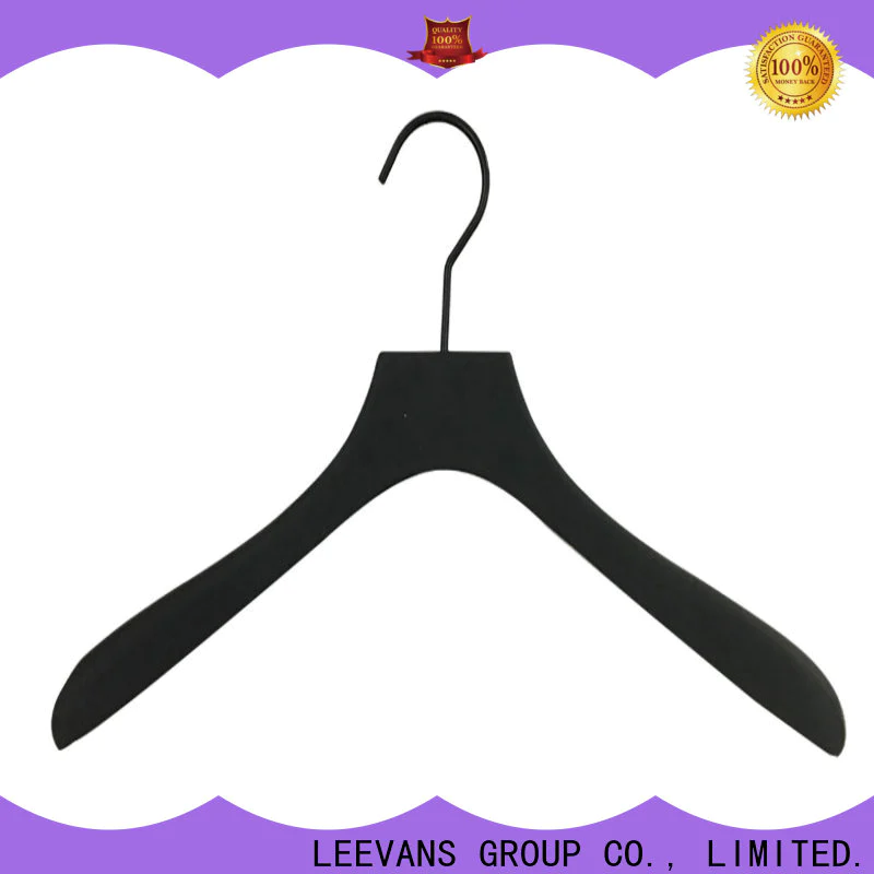 Top white wooden hangers wholesale Supply