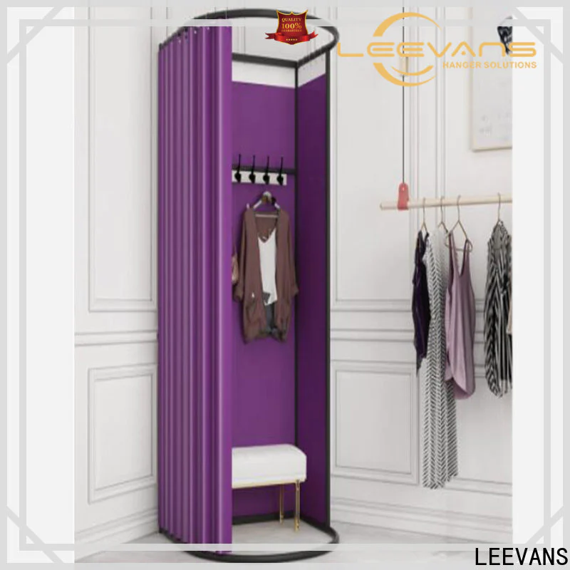 LEEVANS clothing store dressing room for business