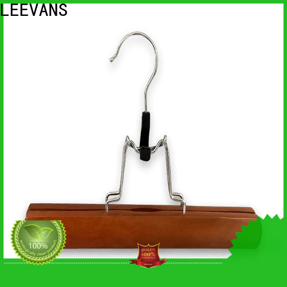 LEEVANS High-quality wooden cloth hanger factory