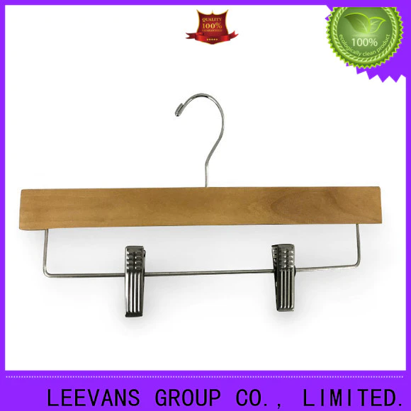 LEEVANS Best wooden skirt hangers manufacturers