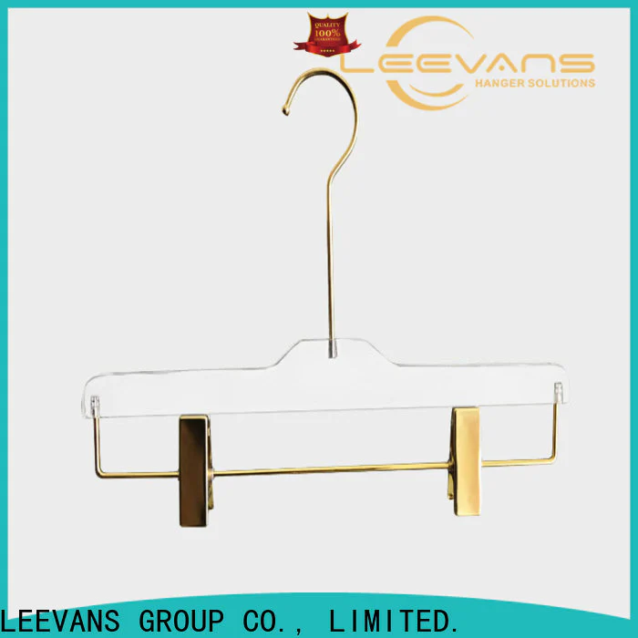 LEEVANS clear clothes hangers company
