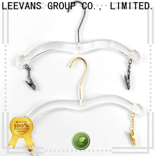 LEEVANS High-quality clear acrylic hangers factory