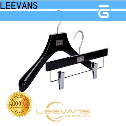 LEEVANS dark wood hangers company