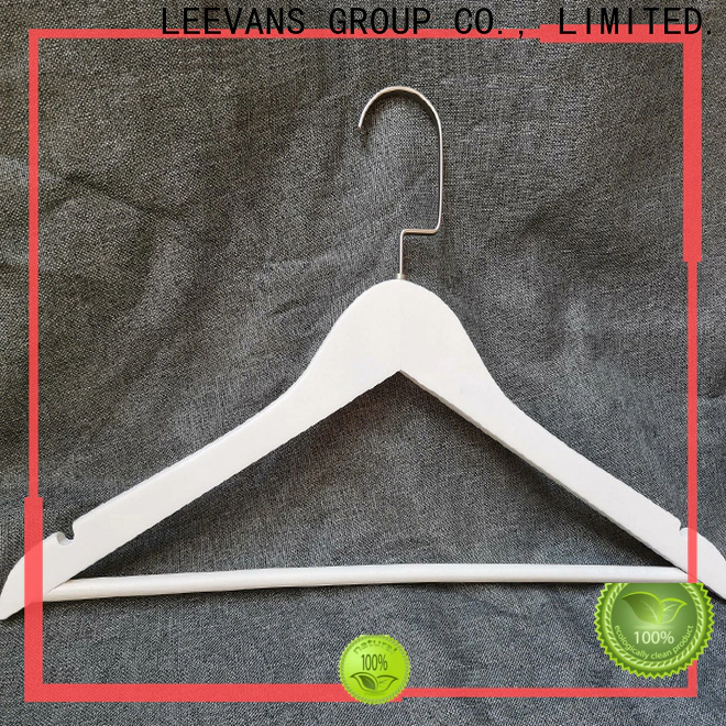 LEEVANS New wooden shirt hangers company