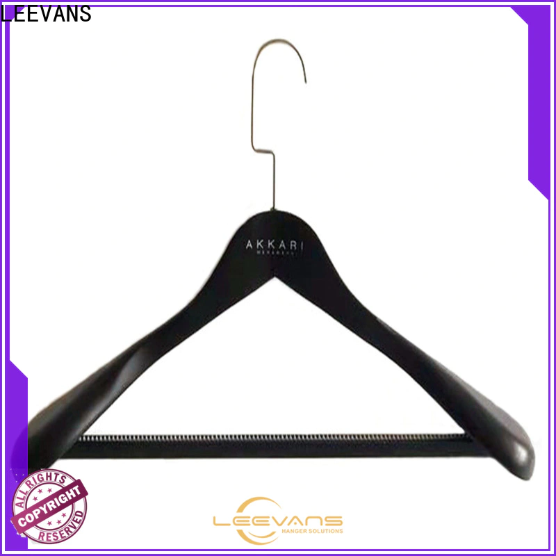 LEEVANS Top thick wooden hangers for business