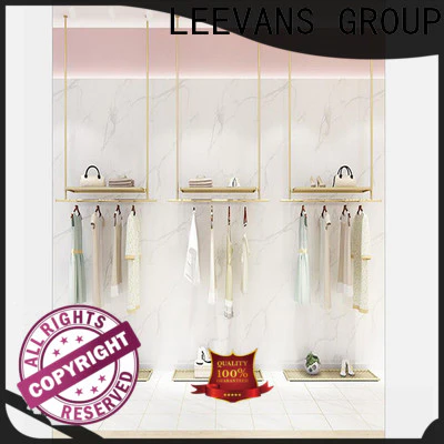 LEEVANS Custom clothes display stand factory