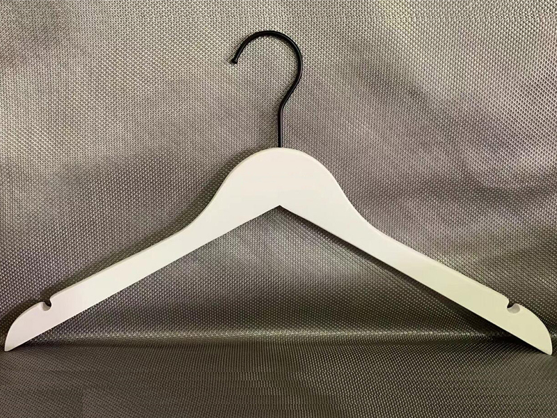 product-White hanger with black logo ,top hanger ,bottom hanger-LEEVANS-img-1