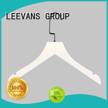 LEEVANS pants small wooden hangers factory for clothes