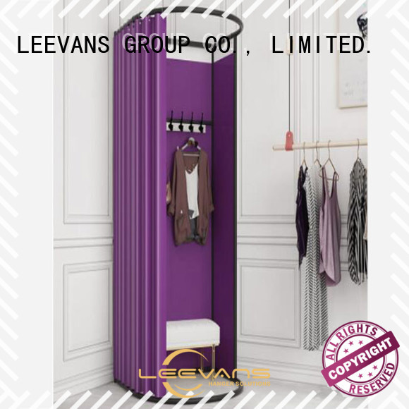LEEVANS Custom clothing store dressing room company