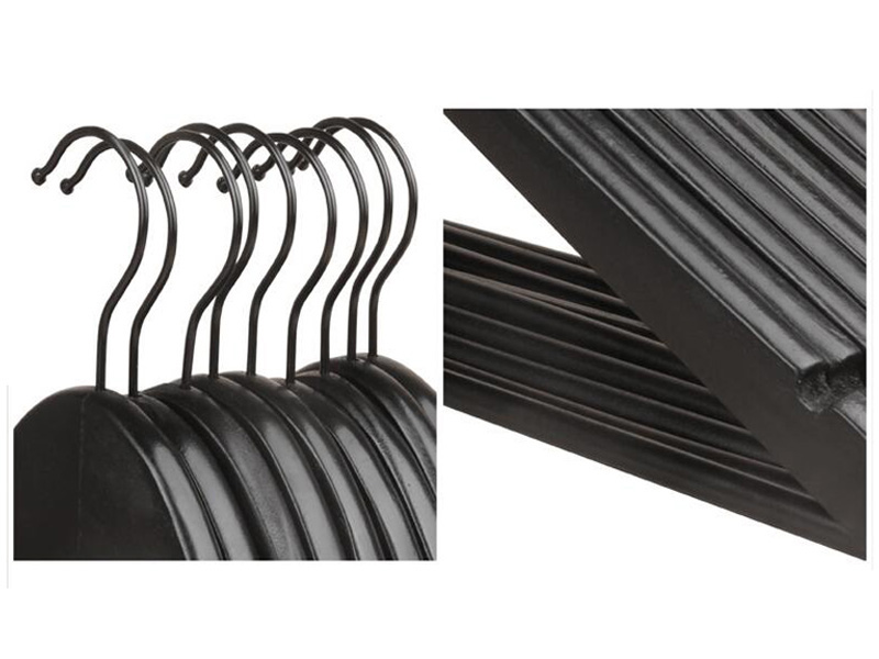 LEEVANS slip wooden coat hangers wholesale manufacturers for skirt-5